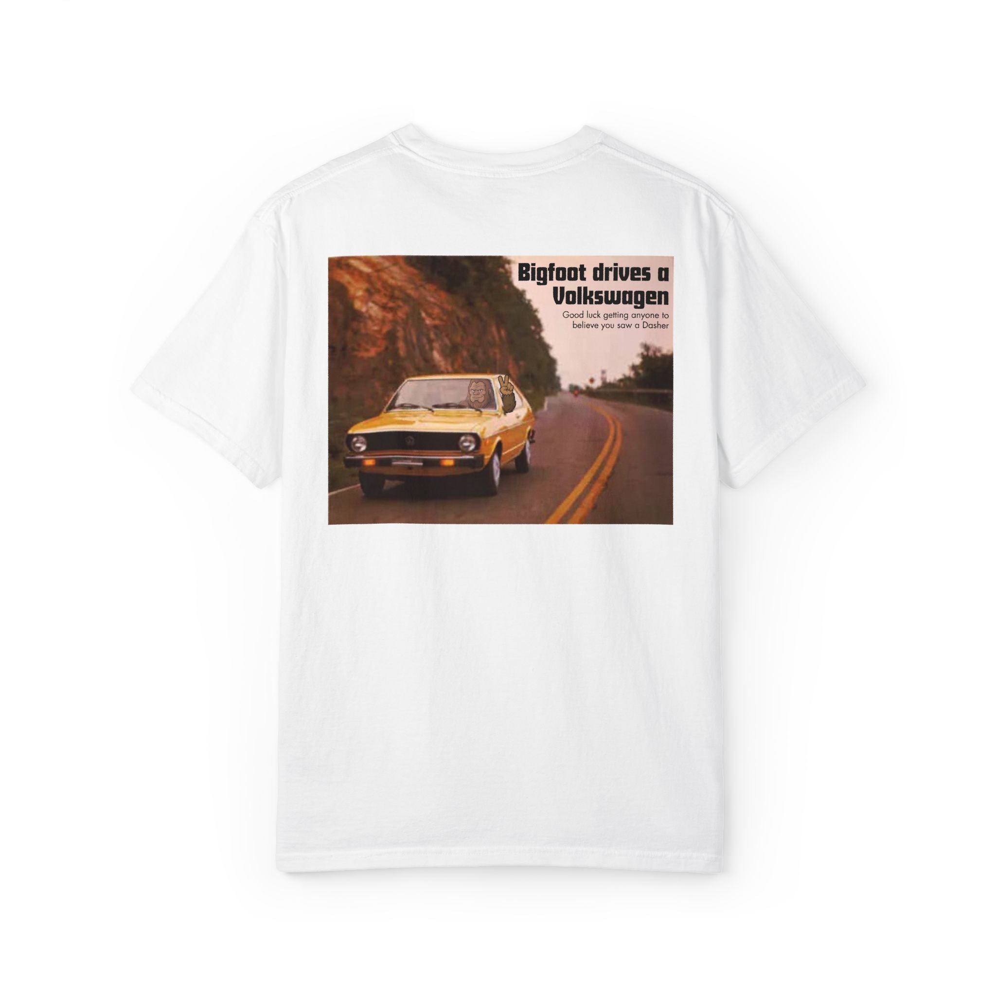 Bigfoot Drives a Volkswagen