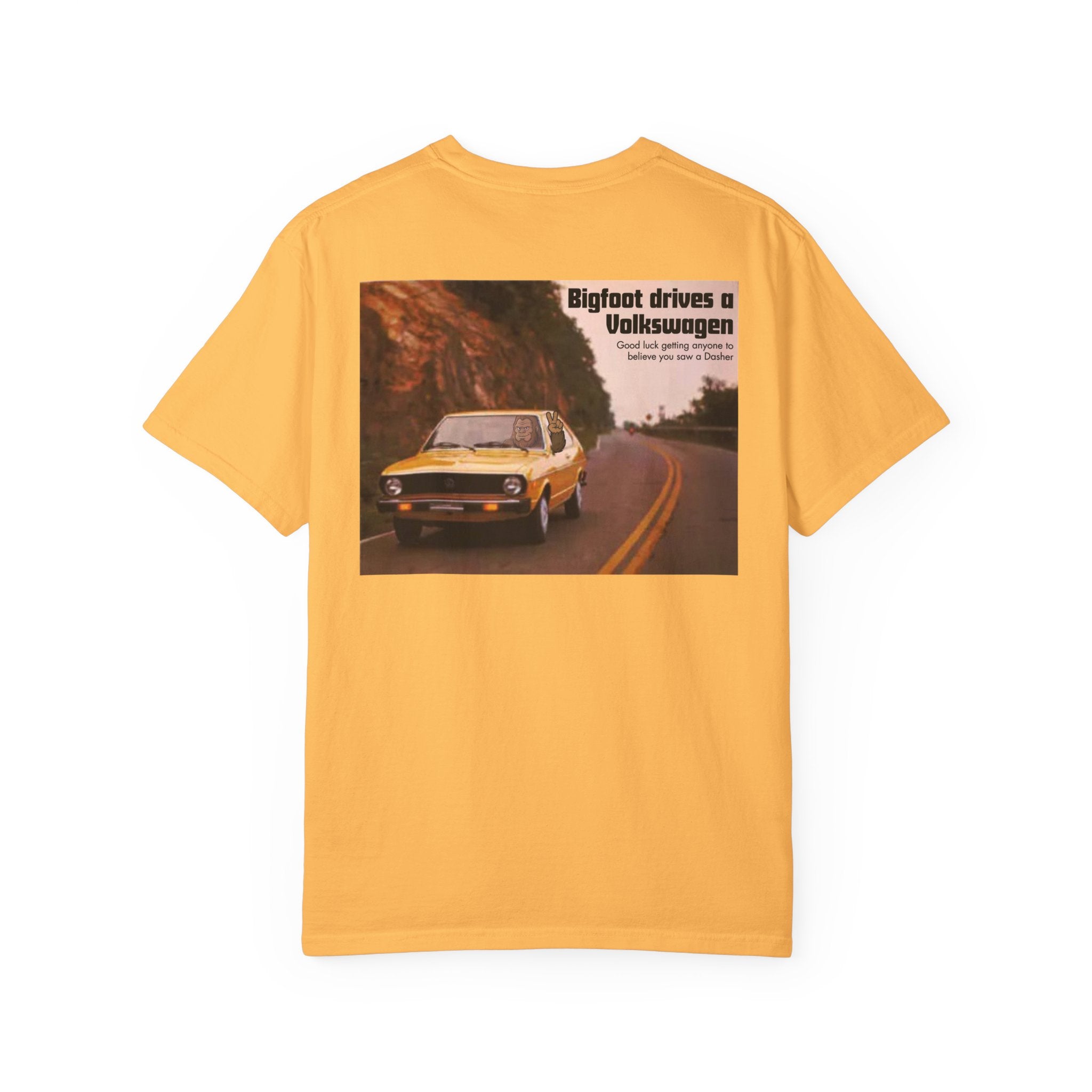 Bigfoot Drives a Volkswagen