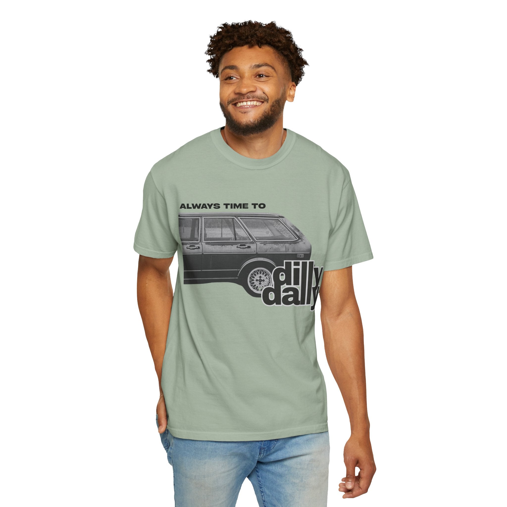 'Always Time to Dilly Dally' VW Dasher T-Shirt